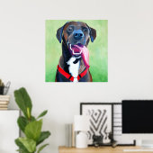 Sydney Dog Art — Grote afdrukken Poster (Thuiskantoor)