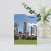 sydney domain uitzicht briefkaart (Staand voorkant)
