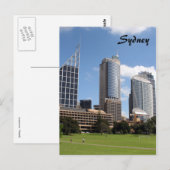 sydney domain uitzicht briefkaart (Voorkant / Achterkant)