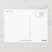 sydney domain uitzicht briefkaart (Achterkant)