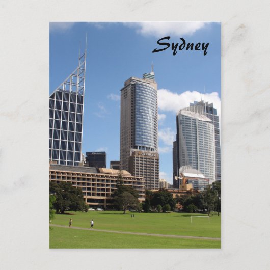 sydney domain uitzicht briefkaart (Voorkant)