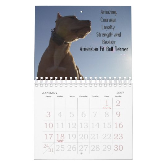 Sydney en Ziggi 2009 Kalender (Jan 2027)