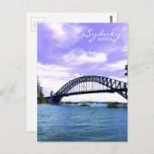Sydney Ferry Harbor Bridge Briefkaart (Voorkant / Achterkant)