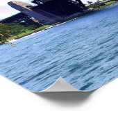 Sydney Ferry Harbor Bridge Poster (Hoek)