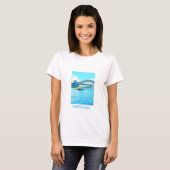 Sydney Ferry Harbor Bridge T-shirt (Voorkant volledig)