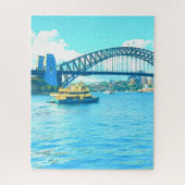 Sydney Ferry Harbour Bridge Legpuzzel (Verticaal)