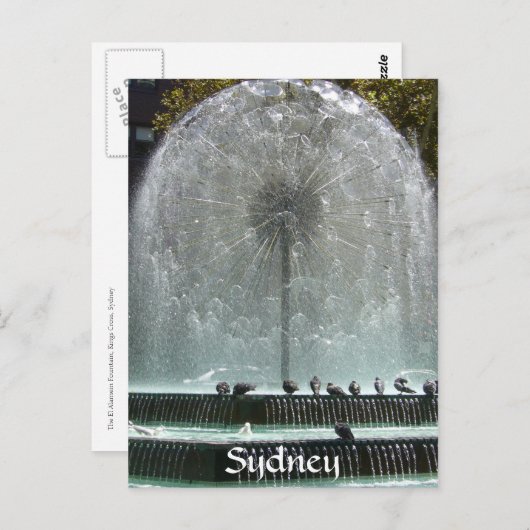 sydney fontein briefkaart (Voorkant / Achterkant)