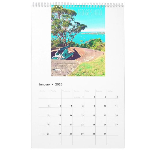Sydney-fotografie, mooi Australië Kalender (Jan 2026)