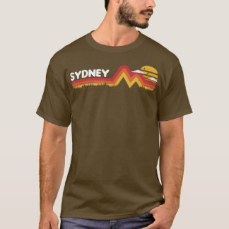 Sydney Funny Retro Sunset Sydney 80 s 90 T T-shirt