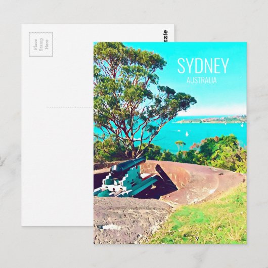 Sydney Georges Head Mosman Australië Briefkaart (Voorkant / Achterkant)