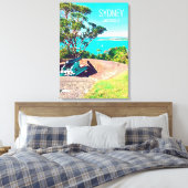 Sydney Georges Head Mosman Australië Canvas Afdruk (Insitu (Slaapkamer))