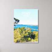Sydney Georges Head Mosman Australië Canvas Afdruk (Voorkant)