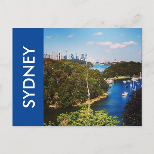 sydney harbor blues briefkaart (Voorkant)