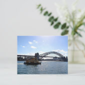 Sydney Harbor Bridge Australia Briefkaart (Staand voorkant)