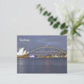 Sydney Harbor Bridge Australië Briefkaart (Staand voorkant)