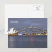 Sydney Harbor Bridge Australië Briefkaart (Voorkant / Achterkant)