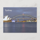 Sydney Harbor Bridge Australië Briefkaart (Voorkant)