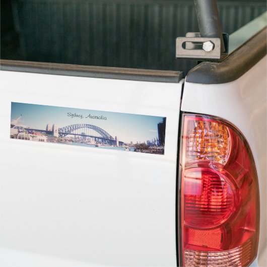 Sydney Harbor Bridge, Australië Bumpersticker (Op Truck)