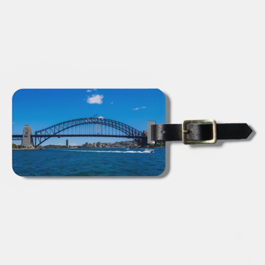 Sydney Harbor Bridge Bagagelabel (Voorkant horizontaal)