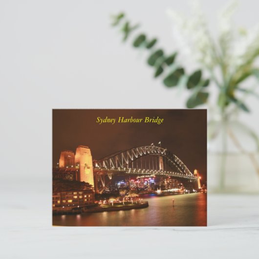 Sydney Harbor Bridge Briefkaart (Staand voorkant)