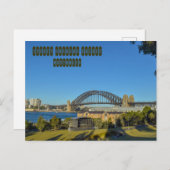 Sydney Harbor Bridge Briefkaart (Voorkant / Achterkant)