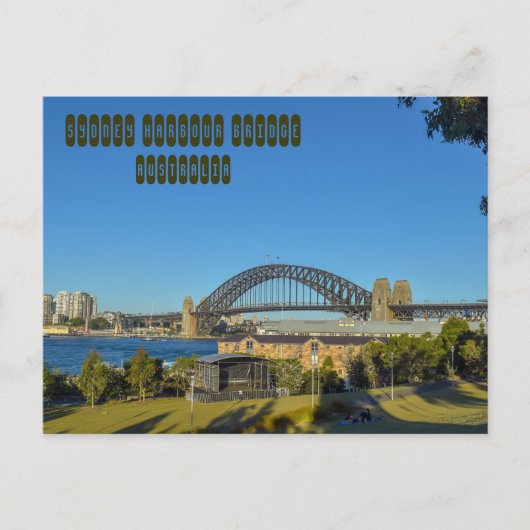 Sydney Harbor Bridge Briefkaart (Voorkant)