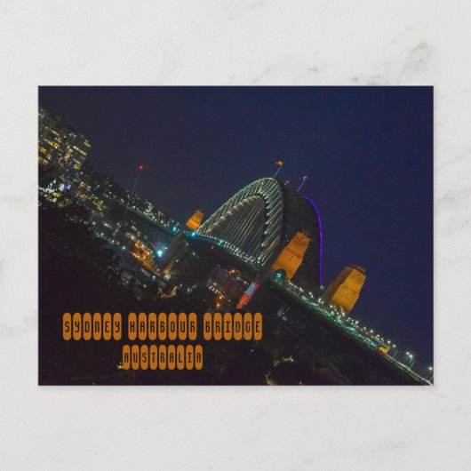Sydney Harbor Bridge Briefkaart (Voorkant)