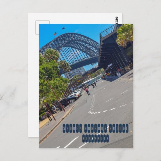 Sydney Harbor Bridge Briefkaart (Voorkant / Achterkant)