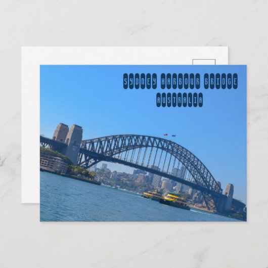 Sydney Harbor Bridge Briefkaart (Voorkant / Achterkant)