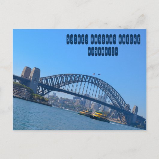 Sydney Harbor Bridge Briefkaart (Voorkant)