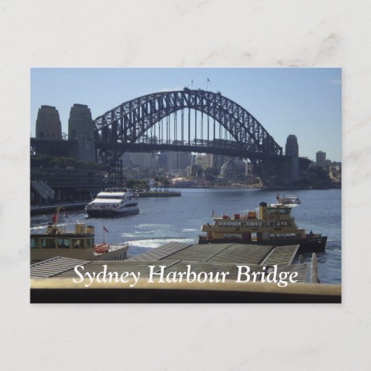 Sydney Harbor Bridge Briefkaart (Voorkant)