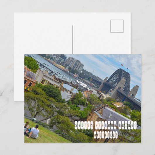 Sydney Harbor Bridge Briefkaart (Voorkant / Achterkant)