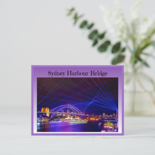 Sydney Harbor Bridge Briefkaart (Staand voorkant)