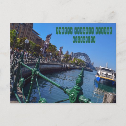 Sydney Harbor Bridge Briefkaart (Voorkant)