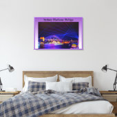 Sydney Harbor Bridge Canvas Afdruk (Insitu (Slaapkamer))