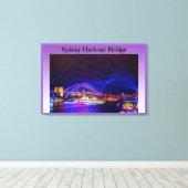 Sydney Harbor Bridge Canvas Afdruk (Insitu (Houten vloer))