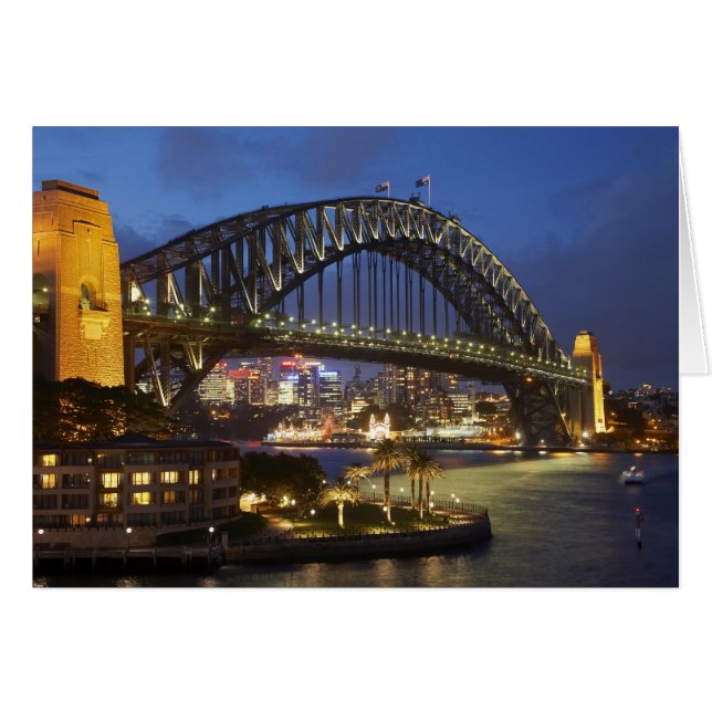 Sydney Harbor Bridge en Park Hyatt Sydney Hotel (Voorkant Horizontaal)