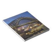 Sydney Harbor Bridge en Park Hyatt Sydney Hotel Notitieblok (Schuin)