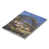 Sydney Harbor Bridge en Park Hyatt Sydney Hotel Notitieblok (Linkerzijde)