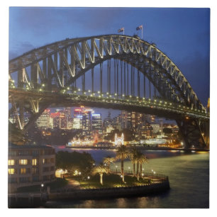 Sydney Harbor Bridge en Park Hyatt Sydney Hotel Tegeltje