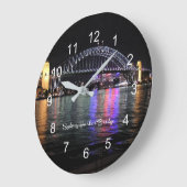 Sydney Harbor Bridge, gelabeld Grote Klok (Hoek)