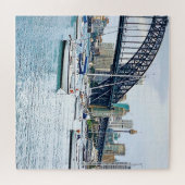 Sydney Harbor Bridge met jachten Legpuzzel (Horizontaal)