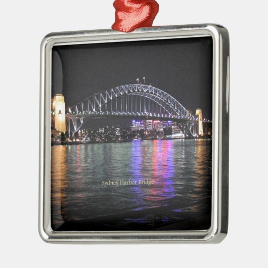 Sydney Harbor Bridge Metalen Ornament (Links)