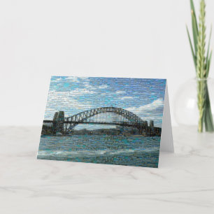 Sydney Harbor Bridge (Mozaïek) Kaart