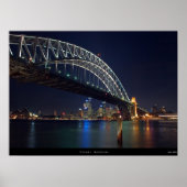 Sydney Harbor Bridge Poster (Voorkant)