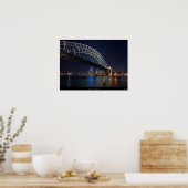 Sydney Harbor Bridge Poster (Keuken)