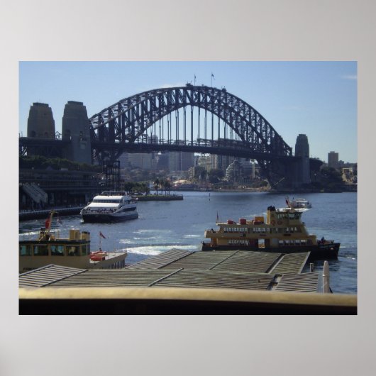 Sydney Harbor Bridge Poster (Voorkant)