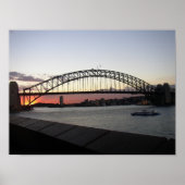 Sydney Harbor Bridge Poster (Voorkant)
