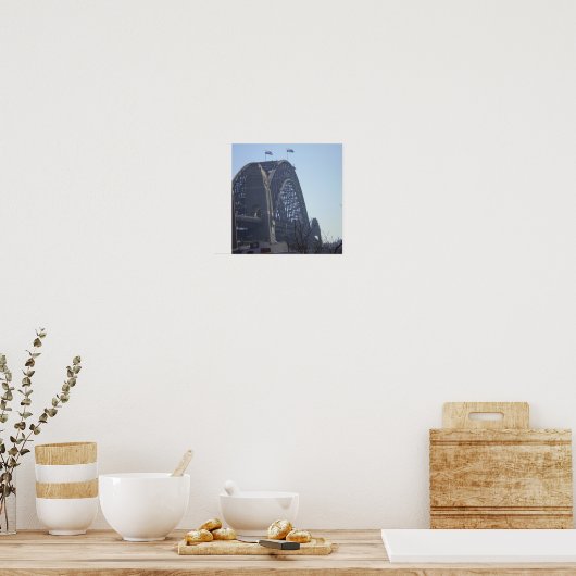 Sydney Harbor Bridge Poster (Keuken)
