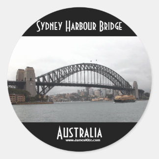Sydney Harbor Bridge Ronde Sticker